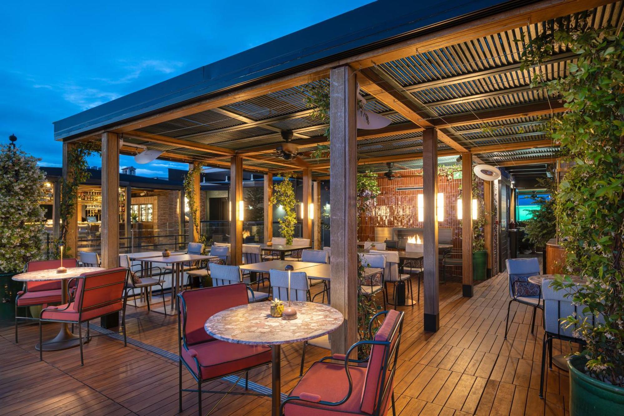 Bless Hotel Madrid - The Leading Hotels Of The World Экстерьер фото The rooftop bar